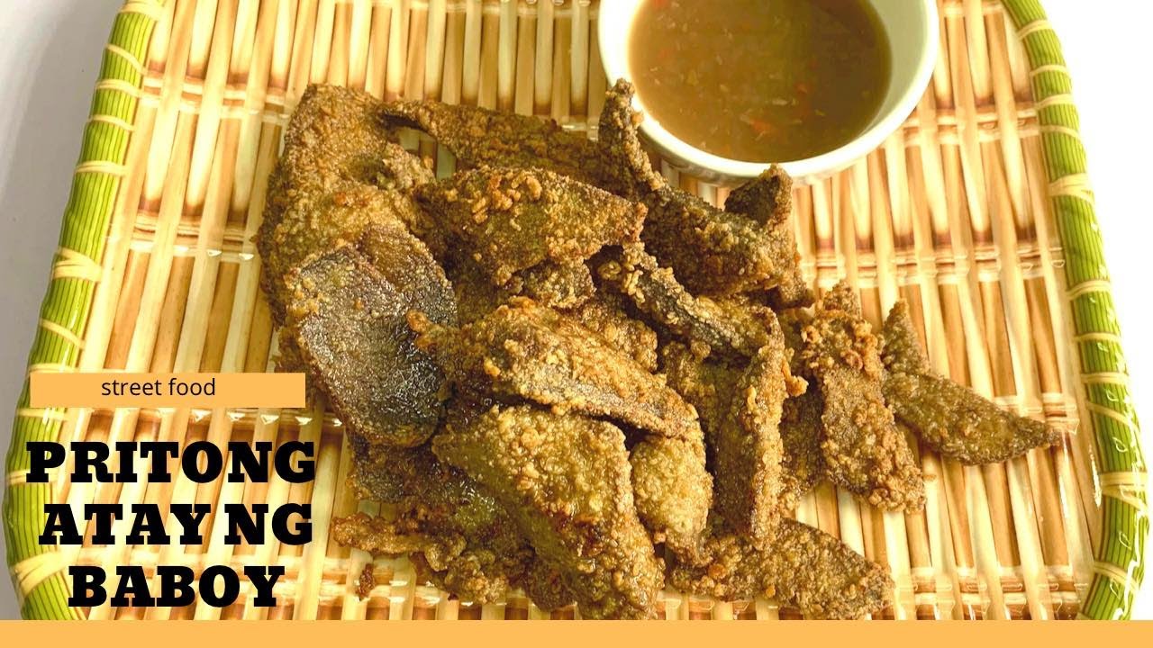 Pritong atay ng Baboy