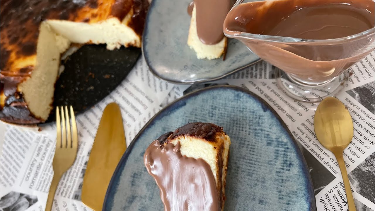 San Sebastian cheesecake | Shaïma’s Kookvideo’s