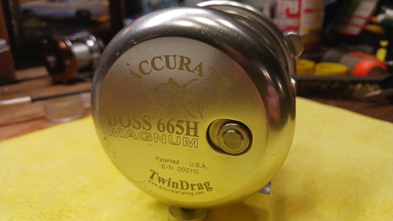 Accurate Boss Magnum 665H Twin Drag Saltwater Reel Service