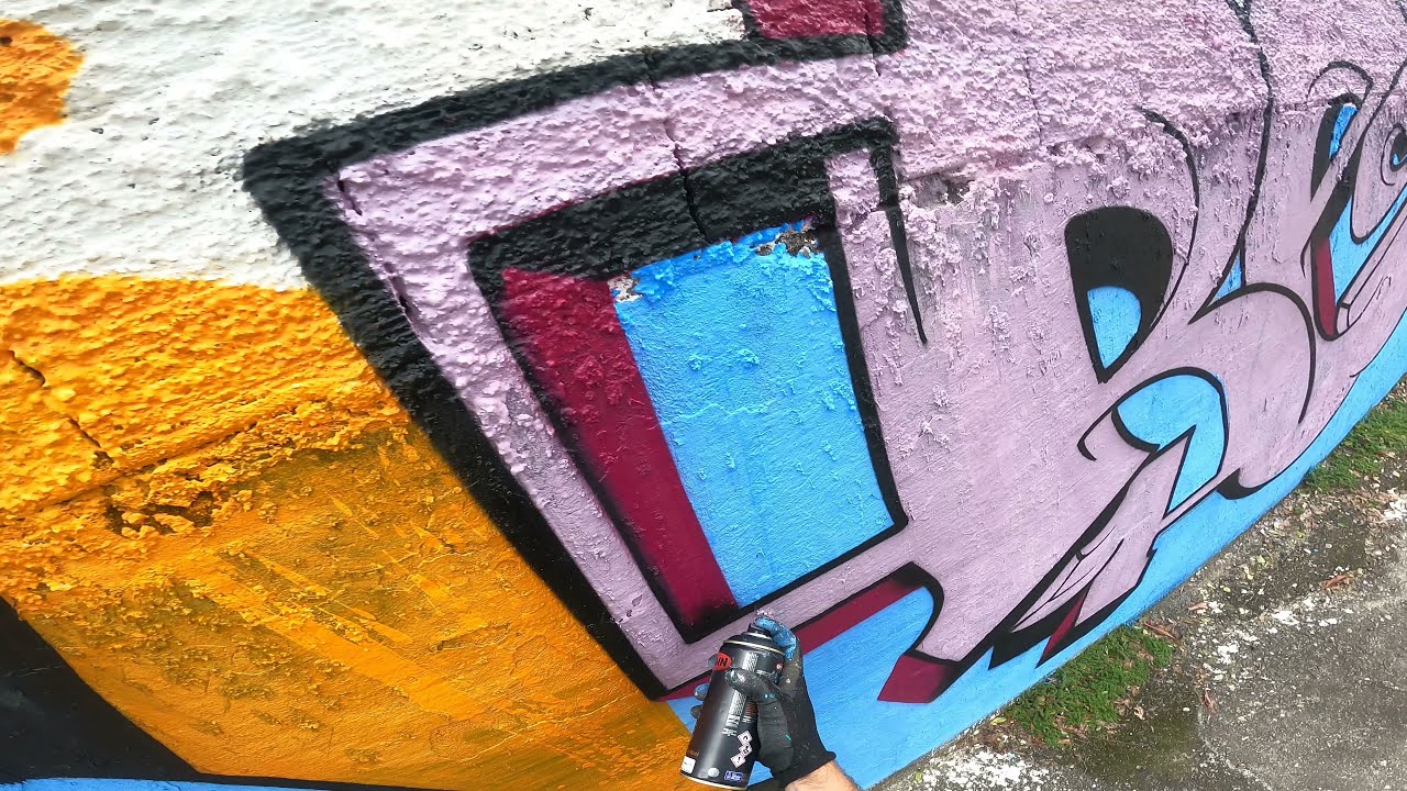 Graffiti Letters with Friends in Florianópolis