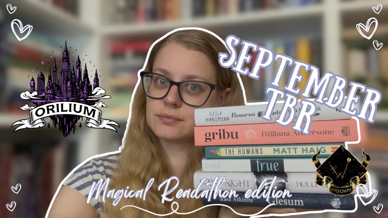 September TBR / Magical Readathon // 2025 // Liene Reads