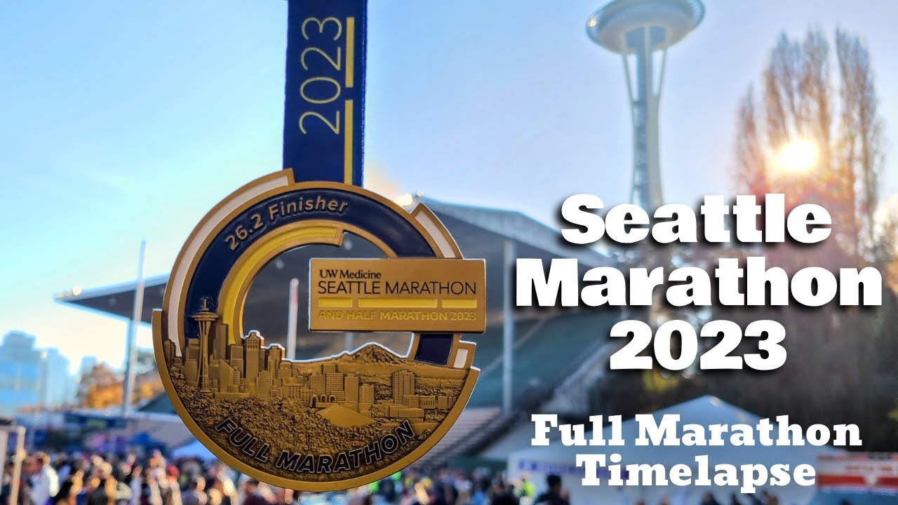 Seattle Marathon 2023 | Full timelapse