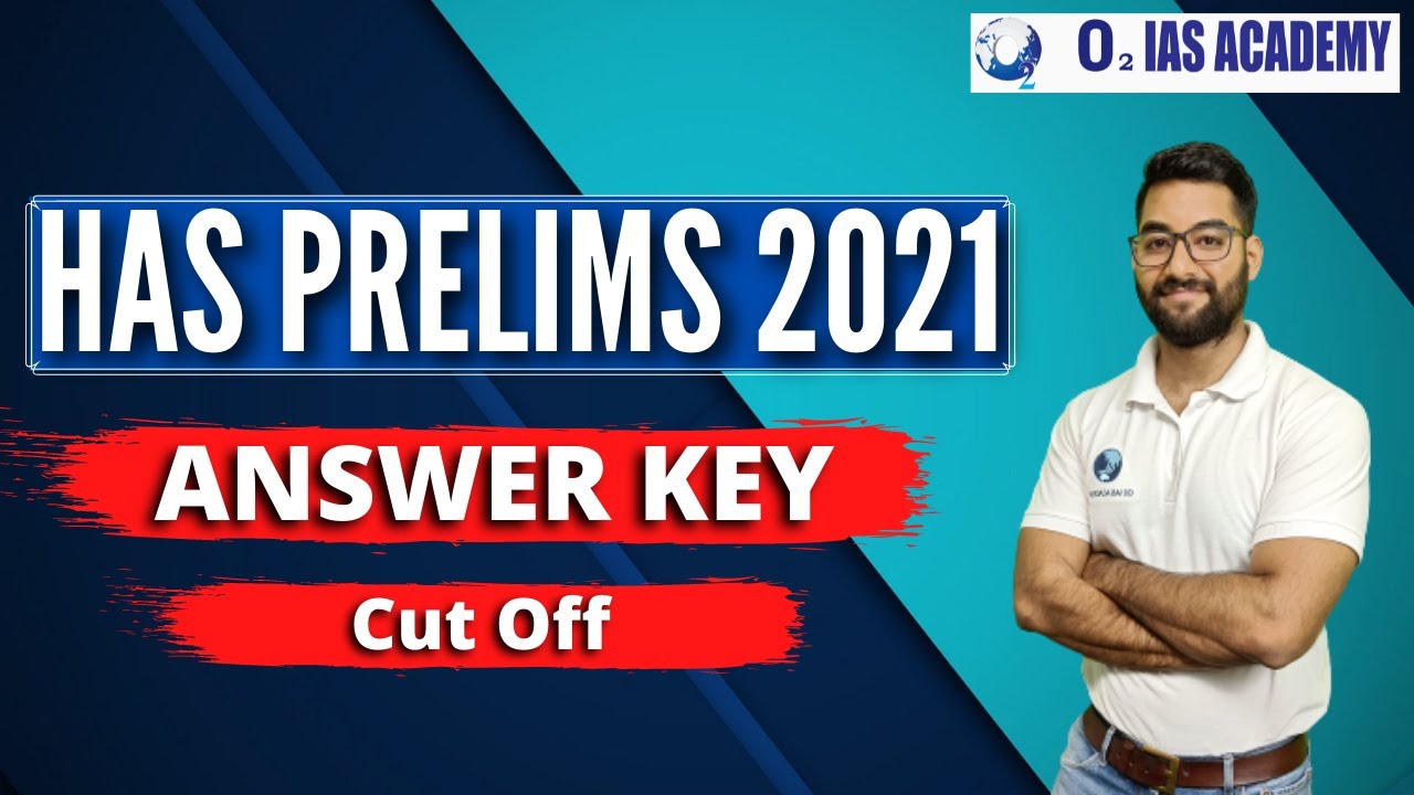 HAS Prelims 2021 GS Answer Key - Expected Cut off - Disputed Questions- HPAS Prelims GS  Paper -1