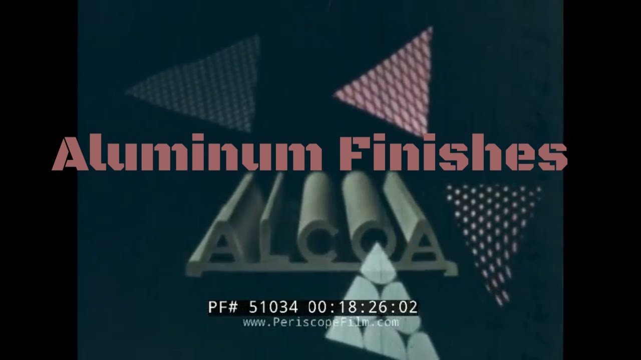 ALUMINUM FINISHES  1950s ALCOA PRODUCT DESIGN PROMOTIONAL FILM  51034
