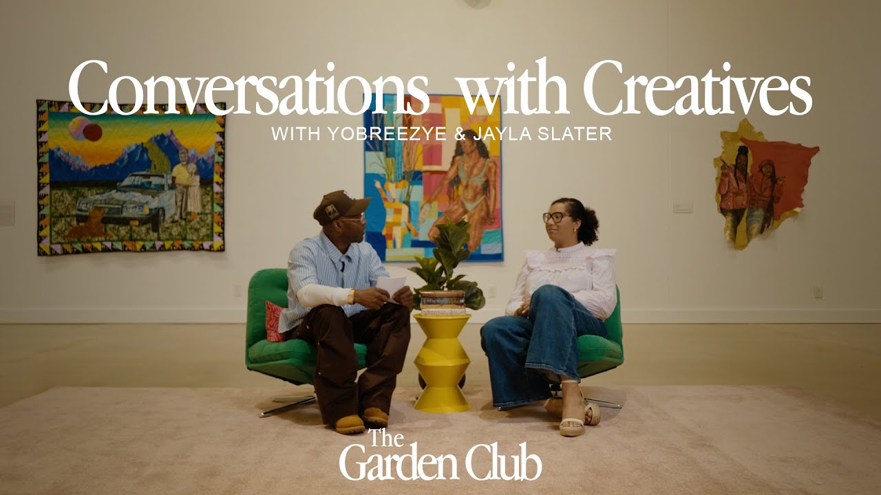 Conversations with Creatives: Jayla Slater Pt. 1 - Curator & Fashion Designer - Hosted by YoBreezye