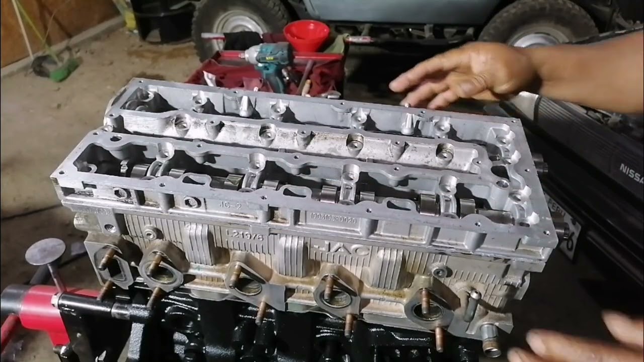 Sincronizacion de motor JAC T8 y mantto filtro particulas y válvula EGR 