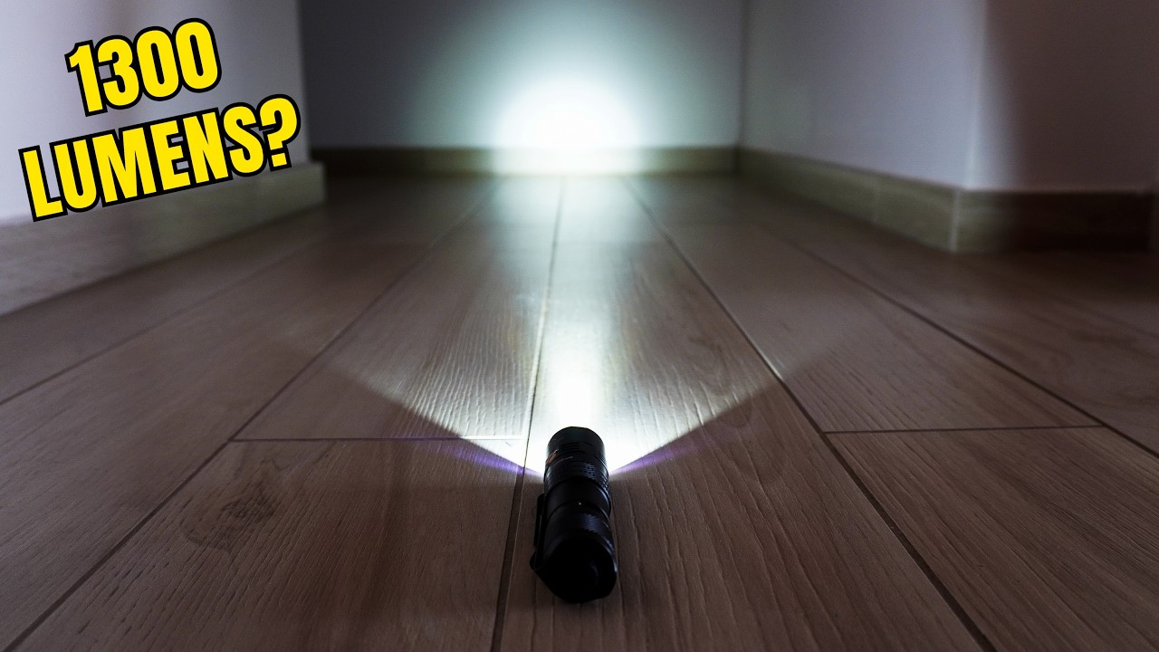 Fenix PD26R ACE Review | 1300 Lumens SFT25R Tactical Flashlight