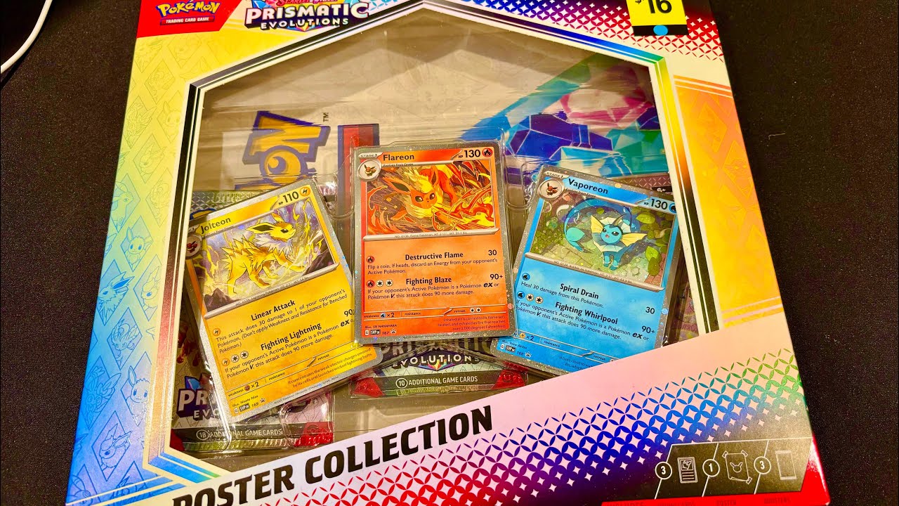 Pokemon ASMR | Whispered Prismatic Evolutions Poster Box