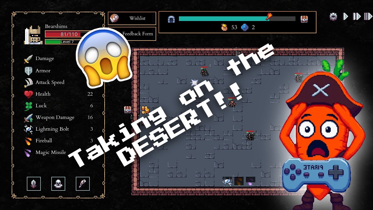 Taking on the Desert in this AMAZING New Dungeon Crawler!! (Loot Bane)