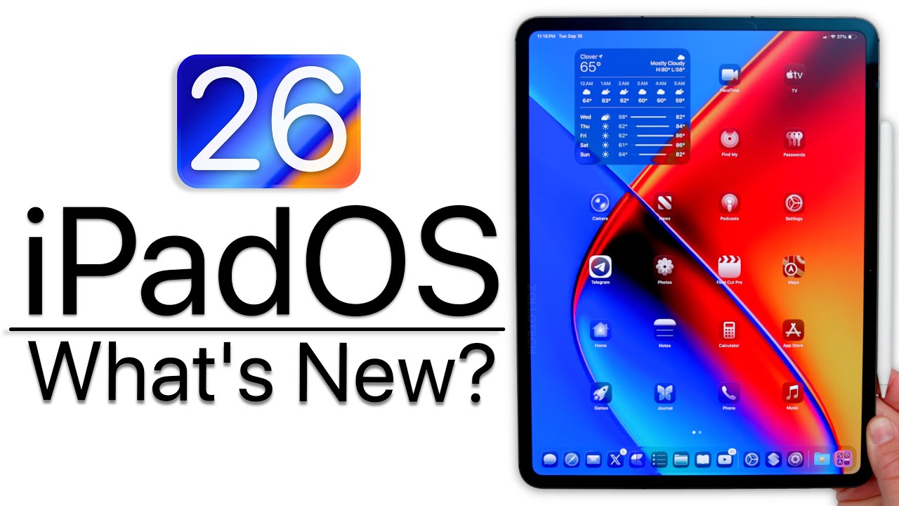 iPadOS 26 is Out! - What's New?