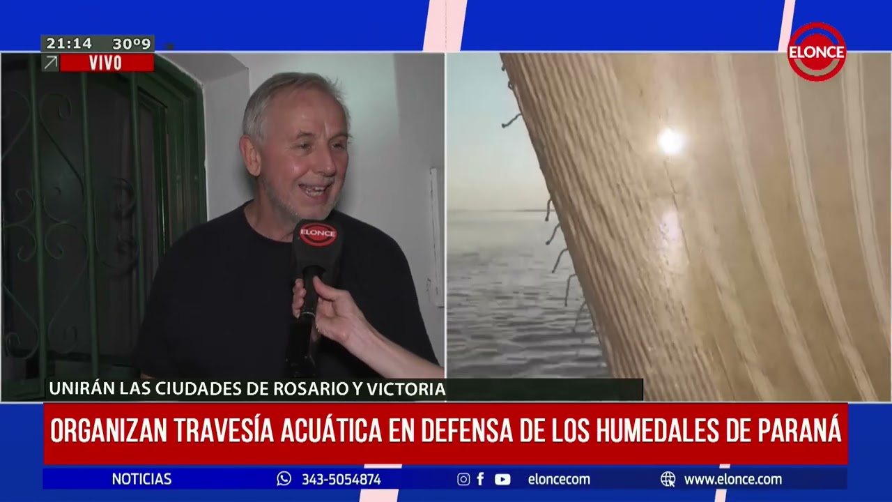 Organizan travesía acuática en defensa de los humedalesde Paraná