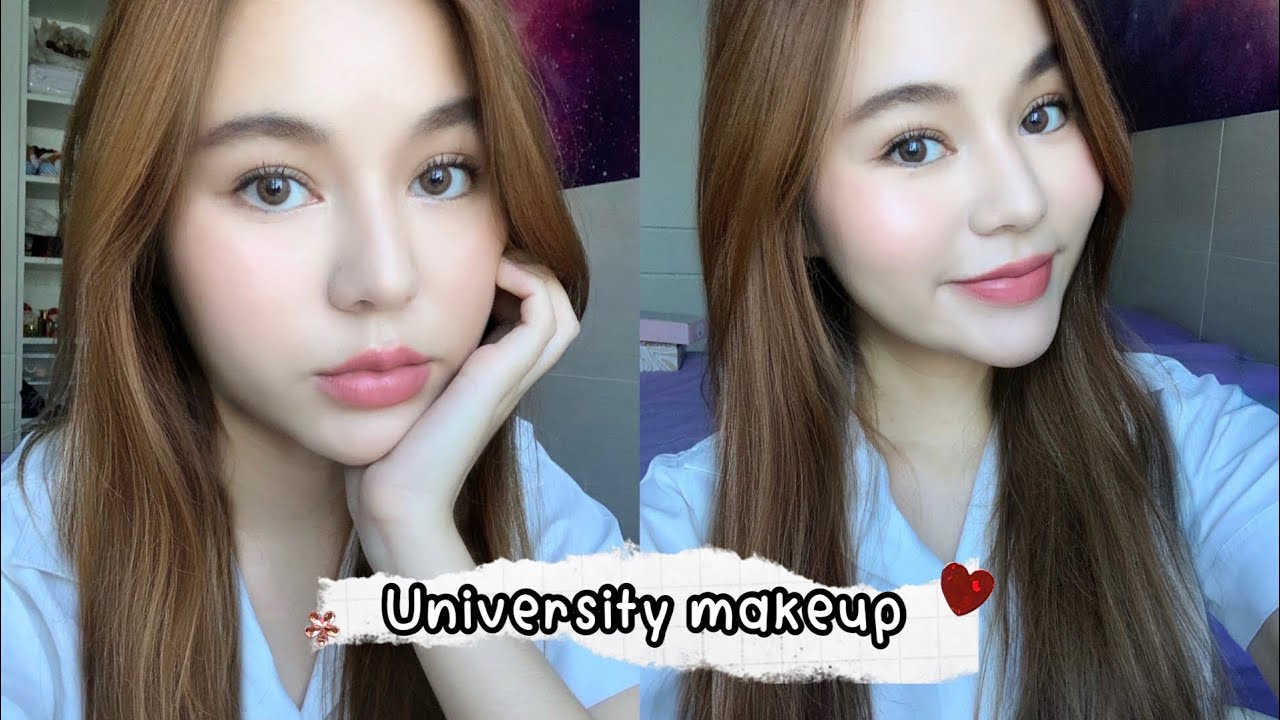 University makeup แต่งหน้าไปมหาลัย ง่ายๆใสๆ✨💘