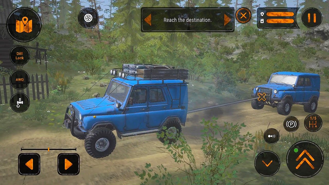 MudRunner Android #10 - The Expedition Mission