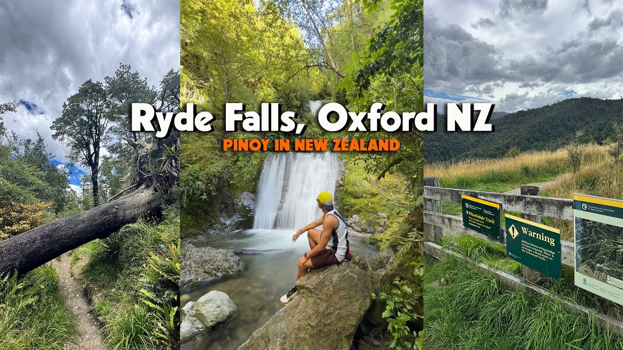 BEST SHORT HIKE SA NEW ZEALAND | RYDE FALLS, OXFORD #PinoyInNewZealand