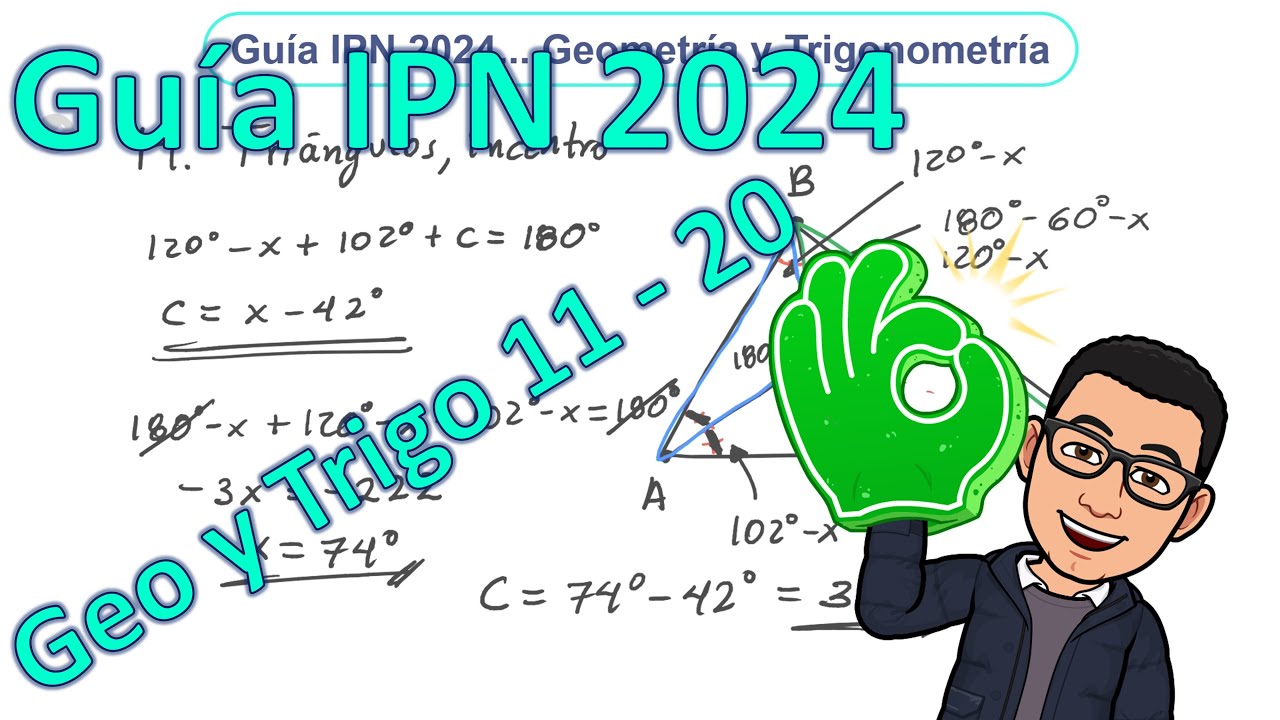 Guía IPN 2024 - Geometría y Trigonometría 11 - 20
