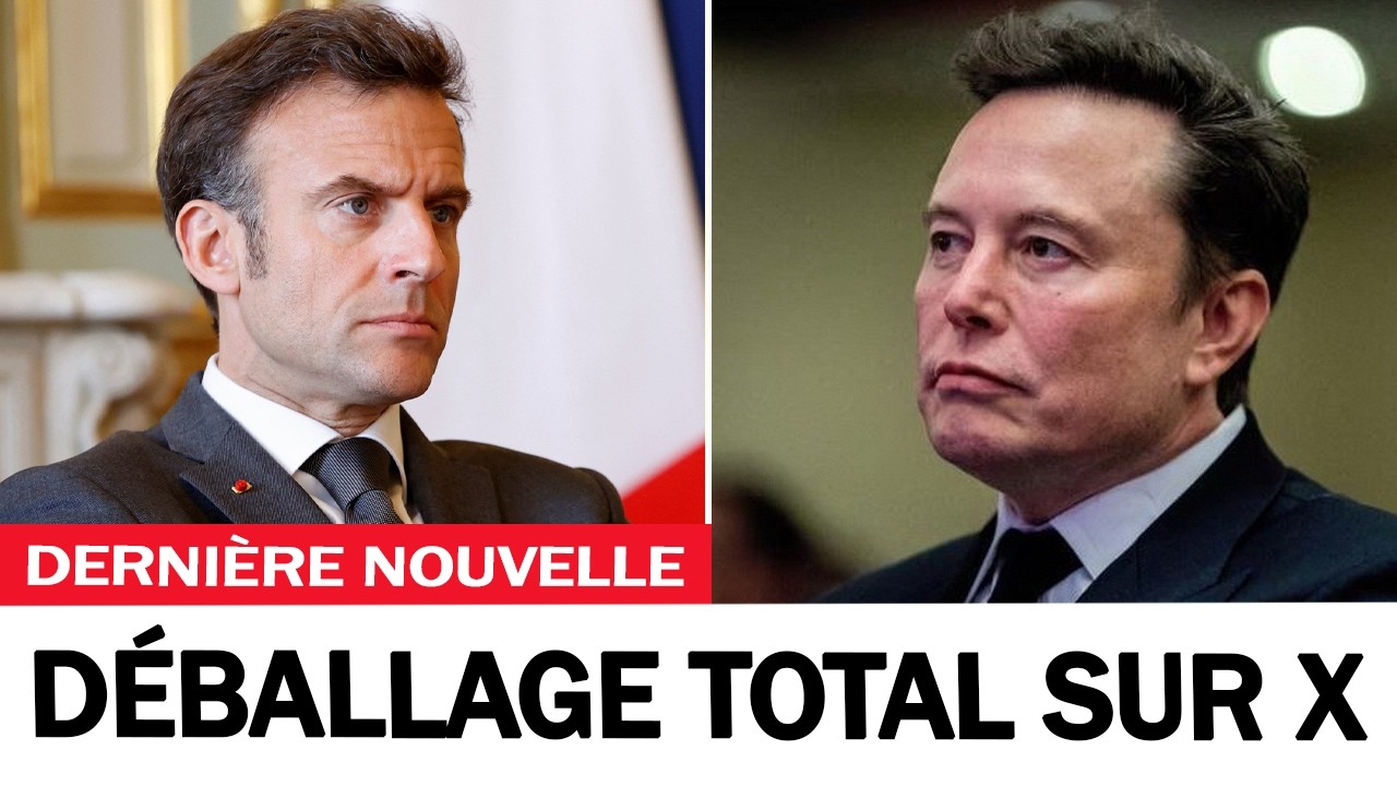 Ce que Musk vient de dire à propos de Macron est incroyable.