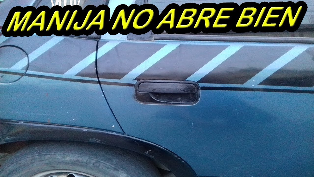 Reparar manija de puerta trasera de chevy | Corsa B | Bto cars
