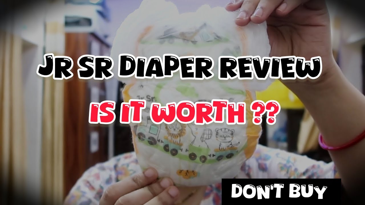 Jr sr Diaper Review |  Affordable diaper for baby | best diaper for baby 
