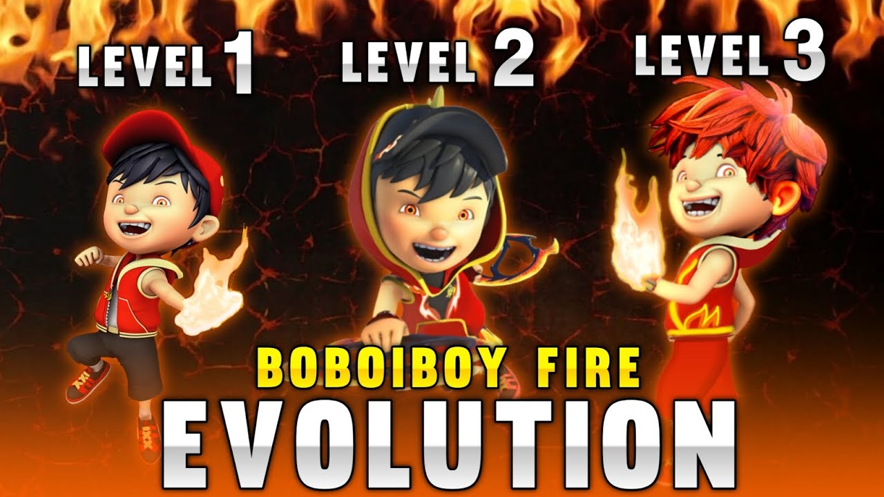 Evolution of BoBoiBoy Fire 🔥| All levels of boboiboy fire!! | Explain in Hindi