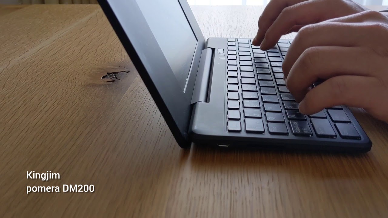 キングジム ポメラ DM200 / 【タイピング動画 打鍵音】Typing Movie