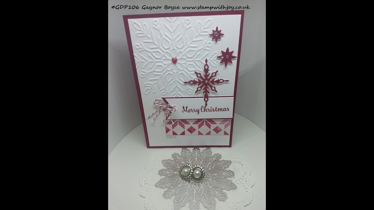 #GDP106 star of light card Stampin up