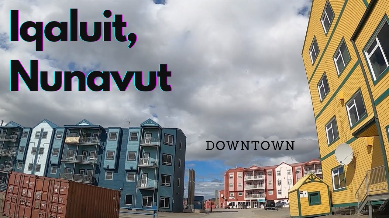 Journey Through Downtown Iqaluit 🇨🇦: Office Buildings and Baffin Island Canners