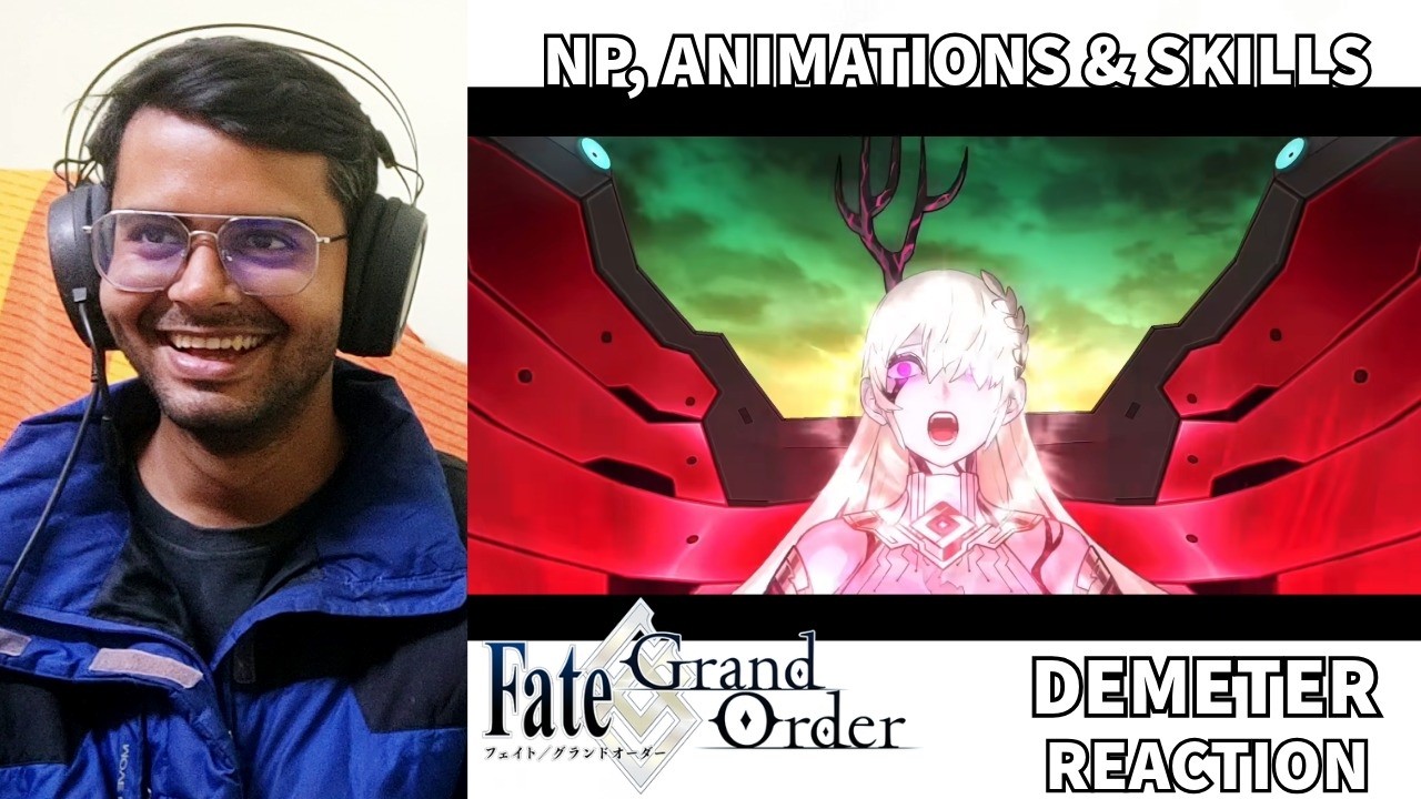 [FGO] Demeter REACTION Skills, NP & Demonstration (Valentine 2026) JP