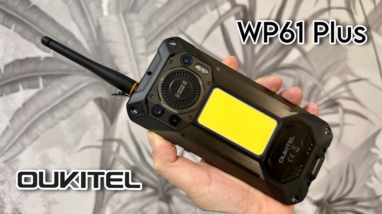 Oukitel WP61 Plus 5G Rugged Phone with Walkie-Talkie function - Unboxing and Hands-On