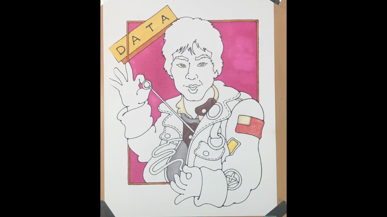 Data #adultcoloringart #goonies #gooniesneversaydie #80smovies #kehuyquan