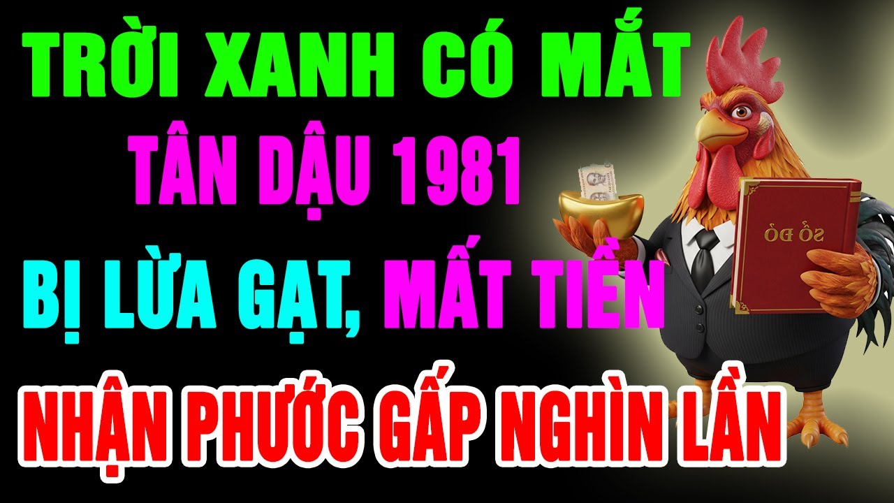 Trời Xanh Có Mắt, Tân Dậu 1981 Bị Phản Bội, Mất Tiền, Nhưng Cuối Đời Trời Ban Phúc Gấp Nghìn Lần