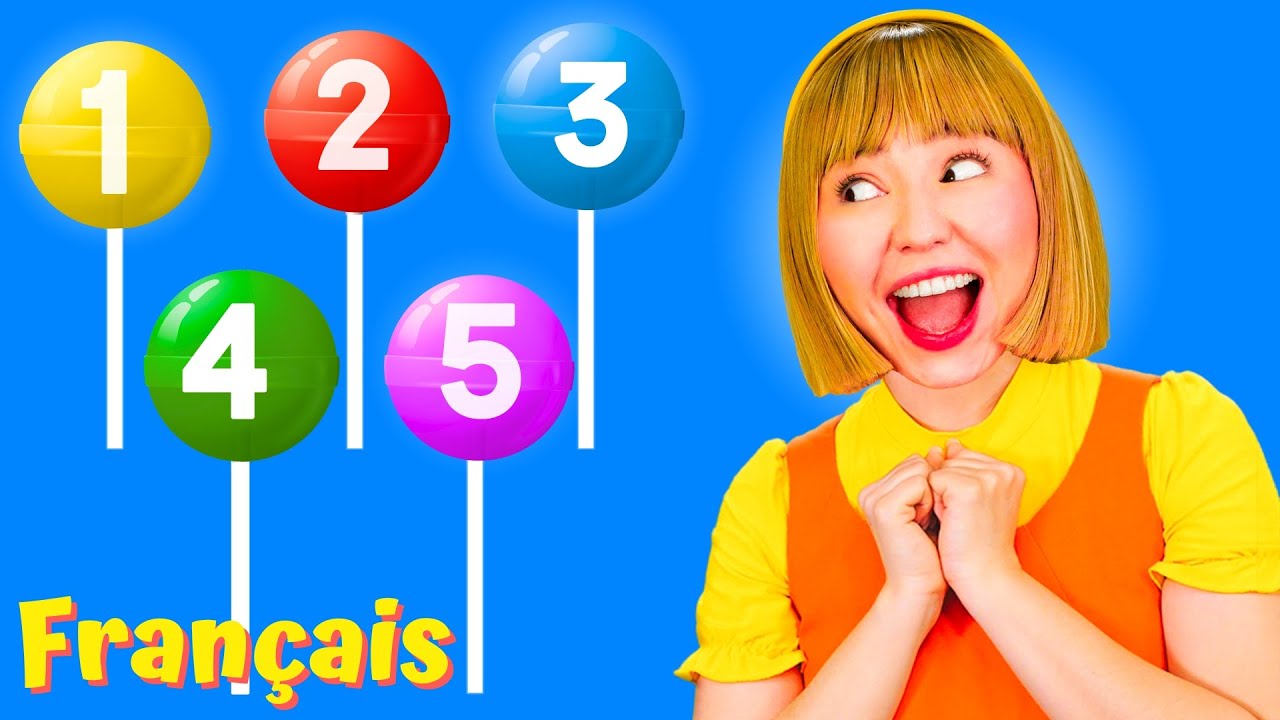 La Chanson des Cinq Sucettes | Chansons pour enfants | Coco Froco Fran&ccedil;ais