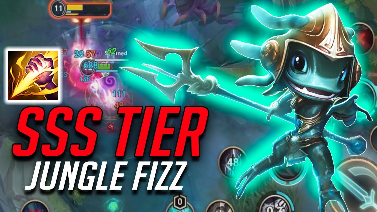 FIZZ JUNGLE IS OP WITH WILD RIFT PATCH 2.3 - INSANE BUFF