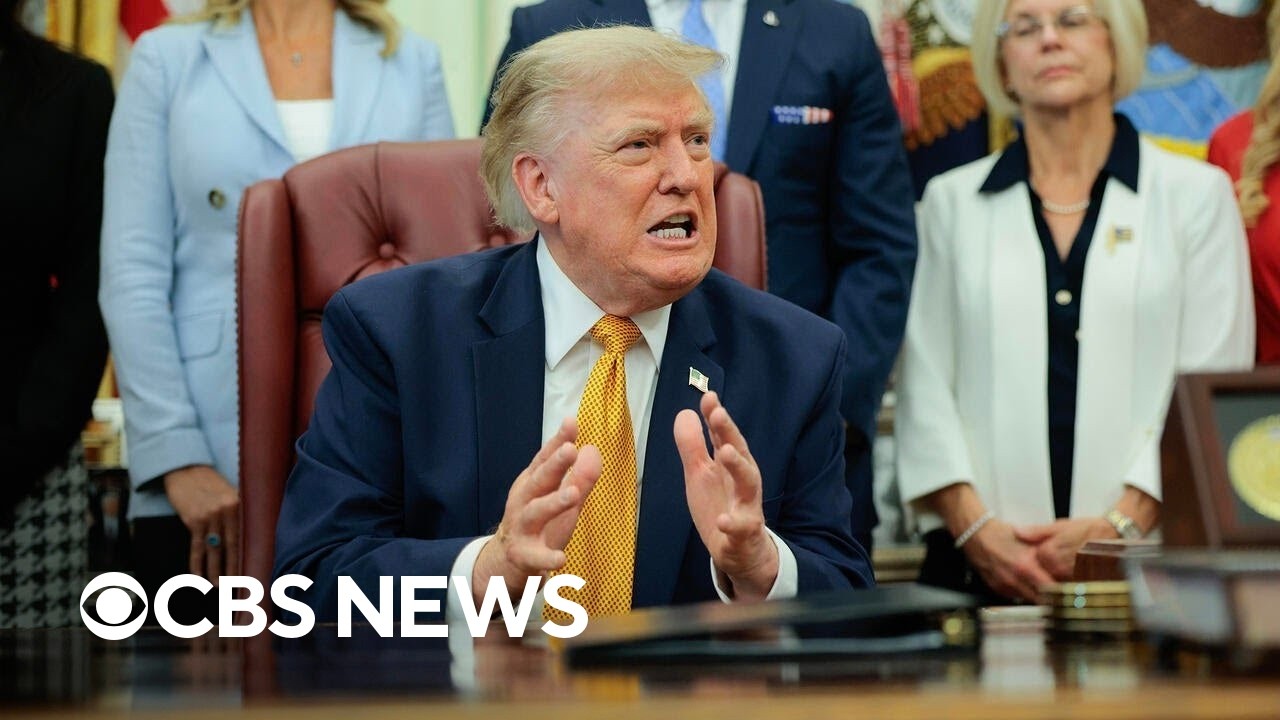 Watch: Trump takes questions on Iran war, Reflecting Pool, immigration, more