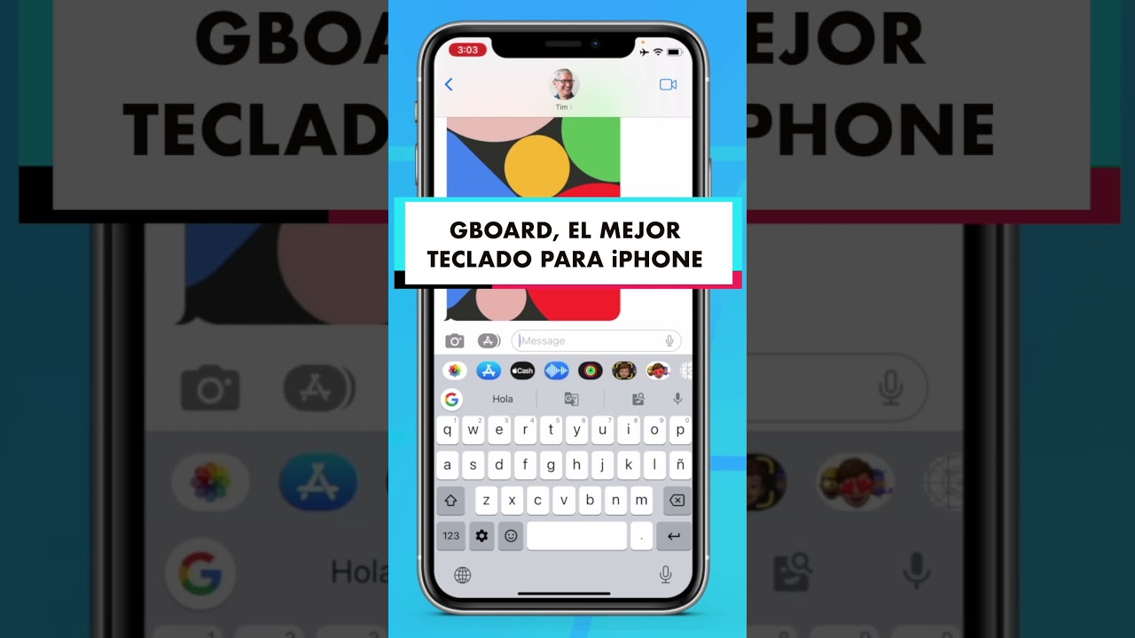 GBOARD el MEJOR teclado para iPhone