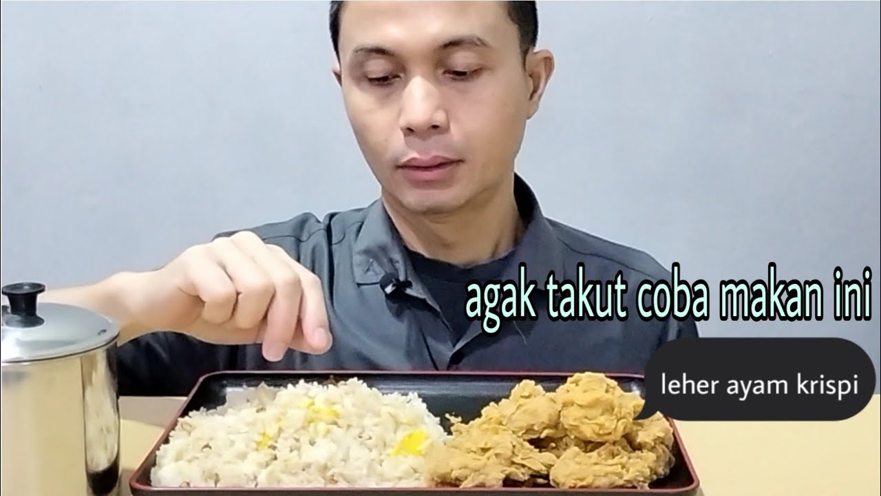KURANG YAKIN DAN PERTAMA KALI COBA LEHER AYAM KRISPI AGAK SEREM AWALNYA