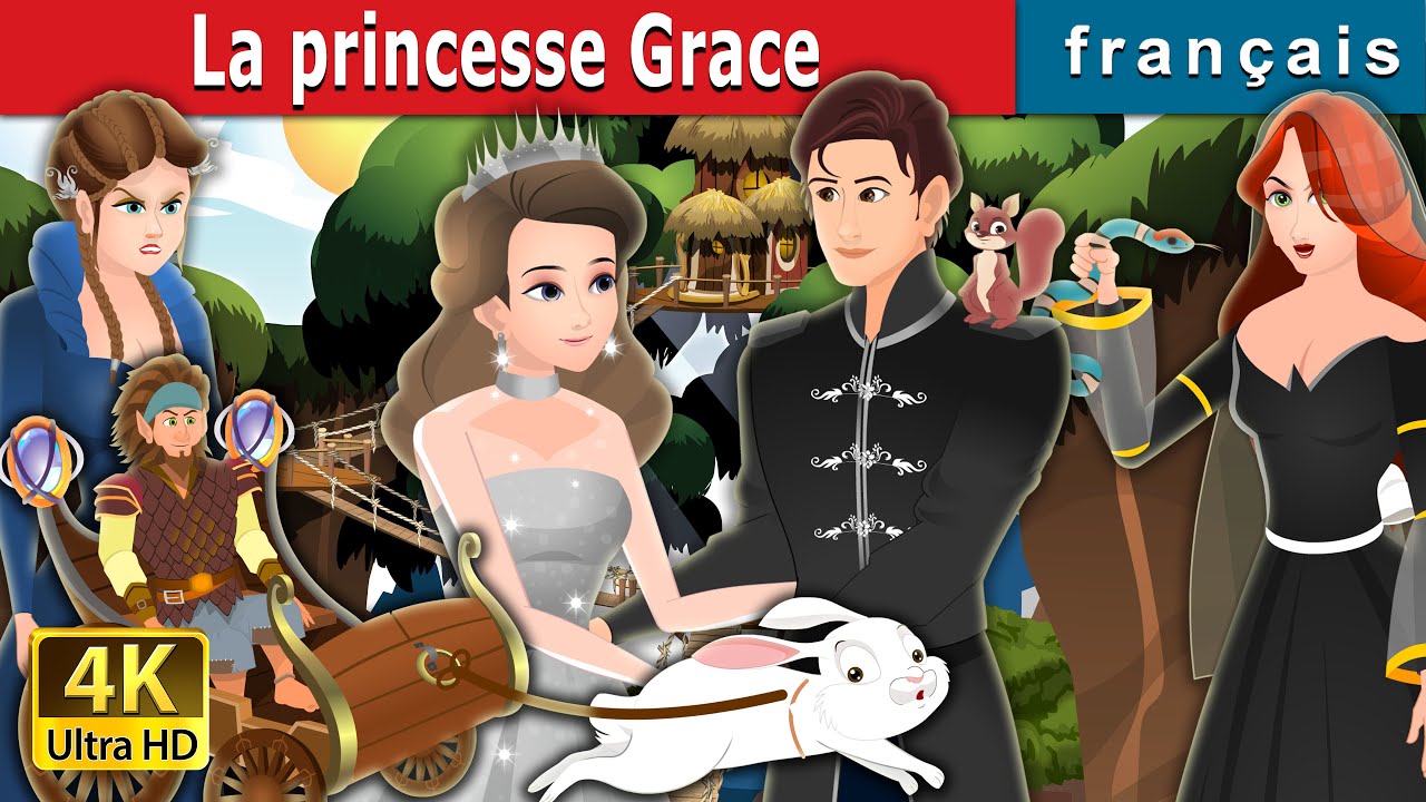 La princesse Grace | Princess Grace Story in French | Contes De Fées Français | @FrenchFairyTales