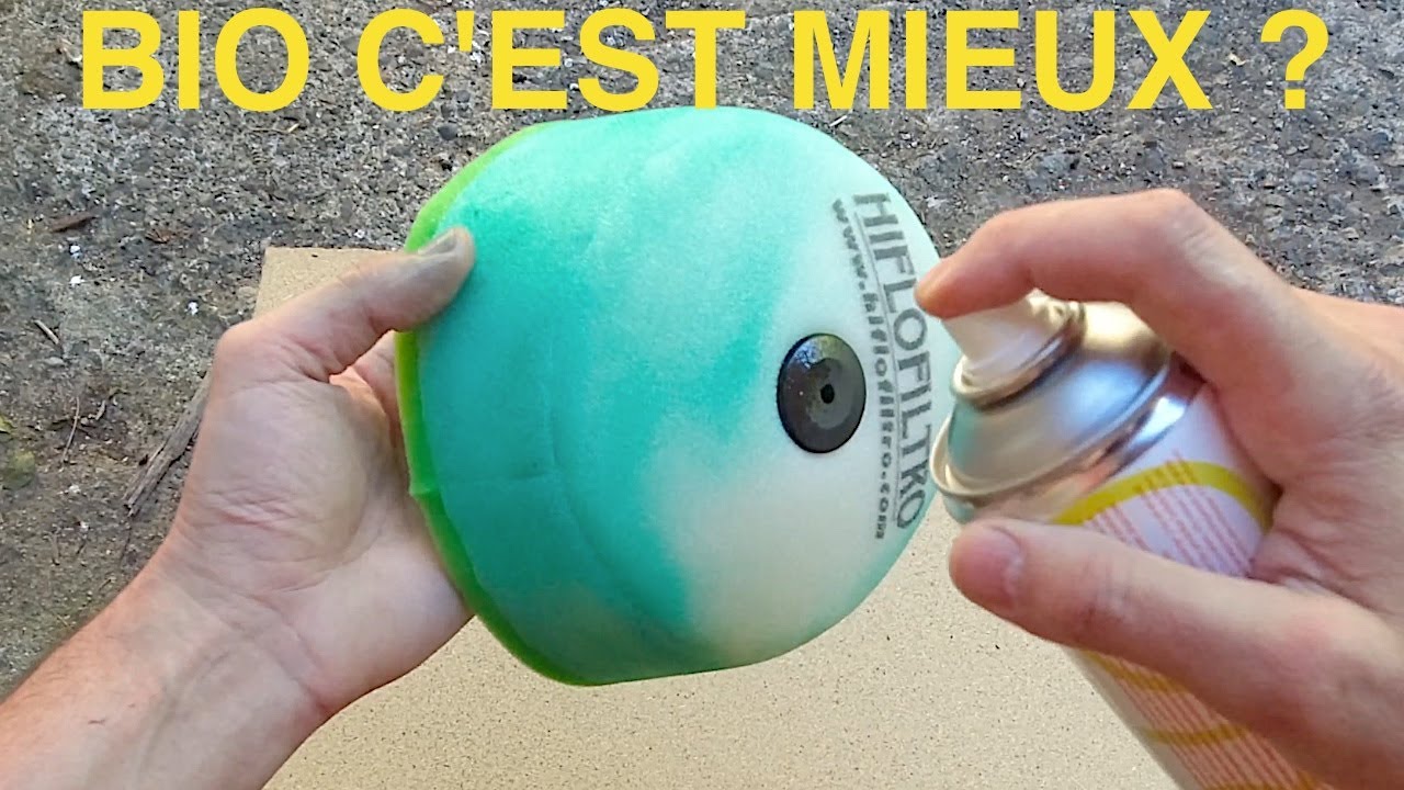 TUTO BIEN ENTRETENIR SON FILTRE À AIR MOTO EN MOUSSE