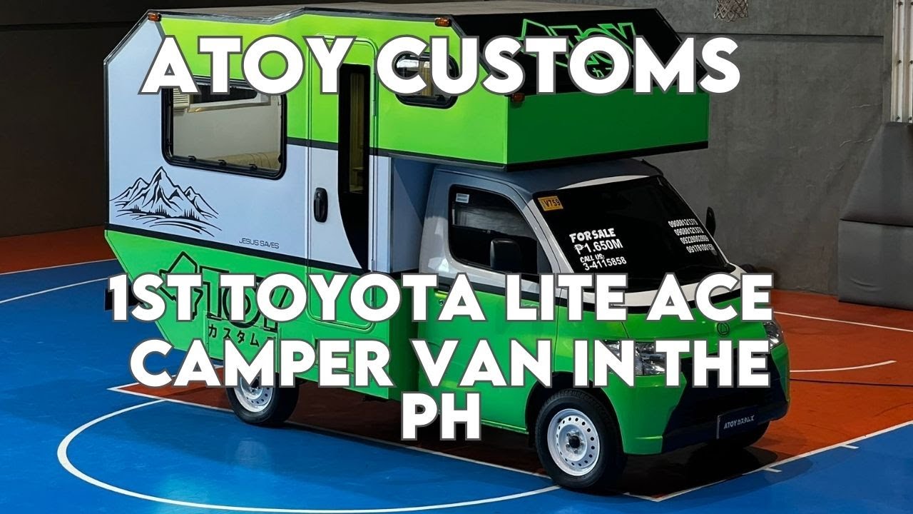 First Toyota Lite Ace Camper Van in the Philippines Design & Created by Atoy Customs.