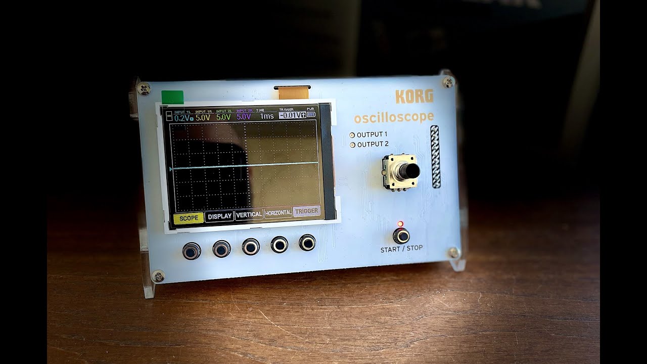 KORG NTS-2 oscilloscope D.I.Y. Kit
