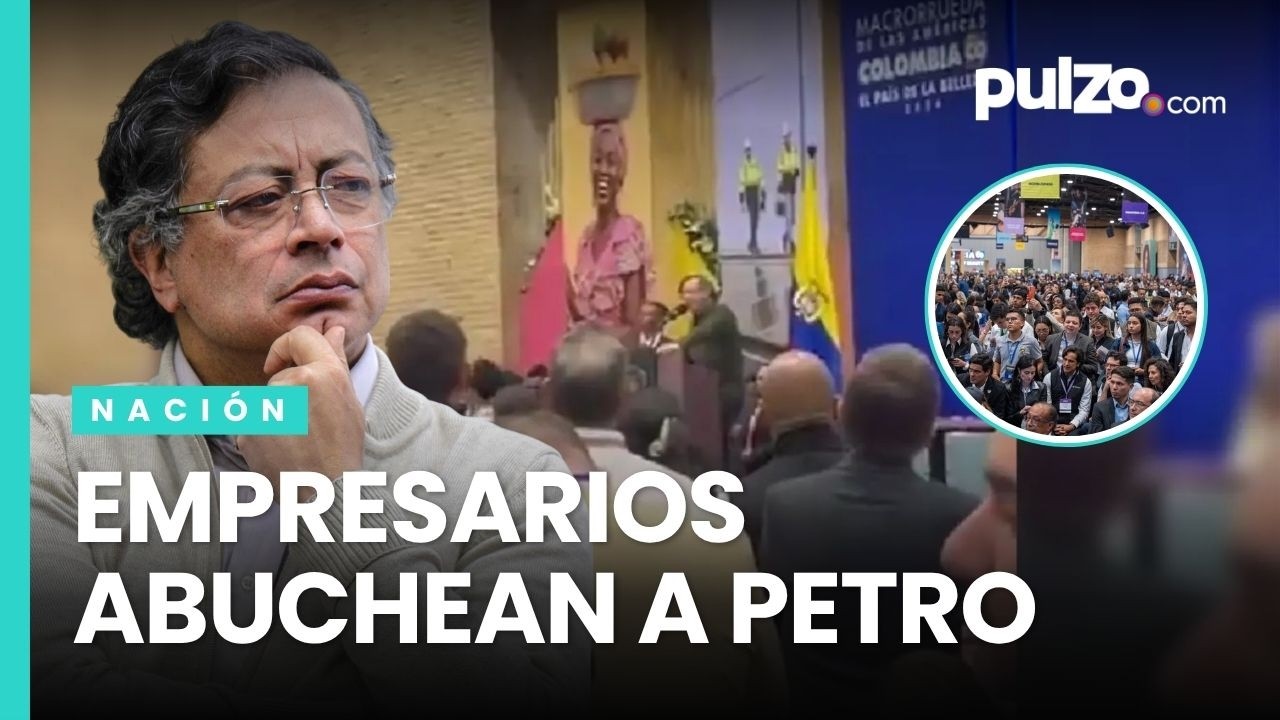 Qu&eacute; respondi&oacute; Petro a los abucheos de empresarios en Bogot&aacute;: sonaron dur&iacute;simo | Pulzo
