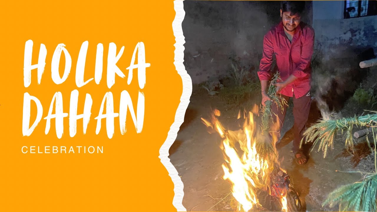 Holika dahan celebration 🎉 