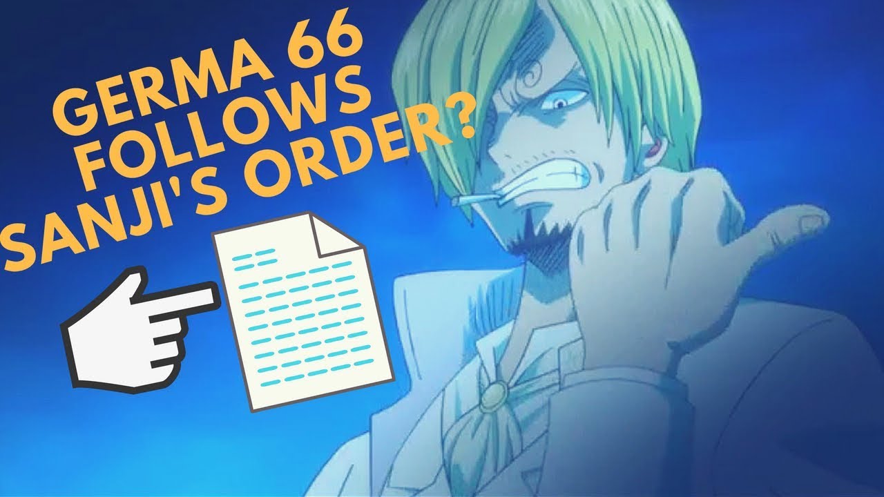Sanji commanded Vinsmoke Judge | Germa 66 | One Piece Episode 839
