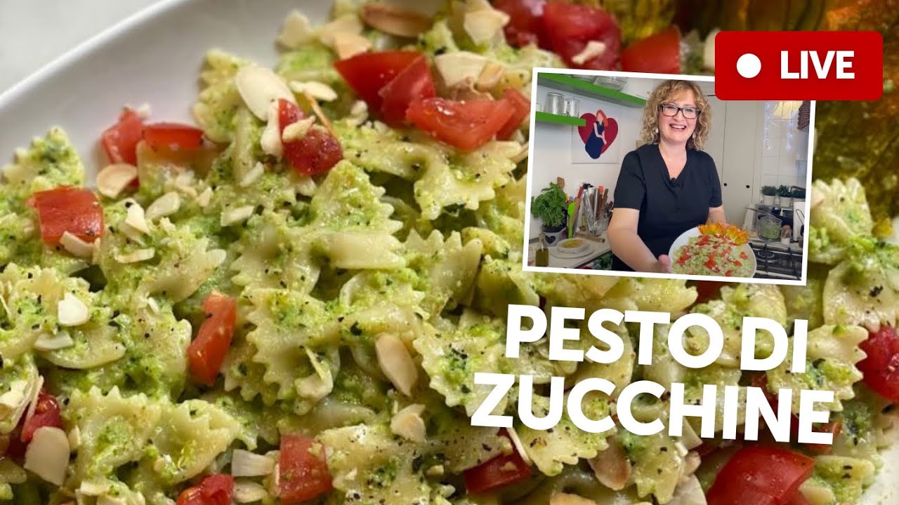 Con 3 zucchine in 15 minuti la pasta è pronta in tavola! 🔴 Ricetta live