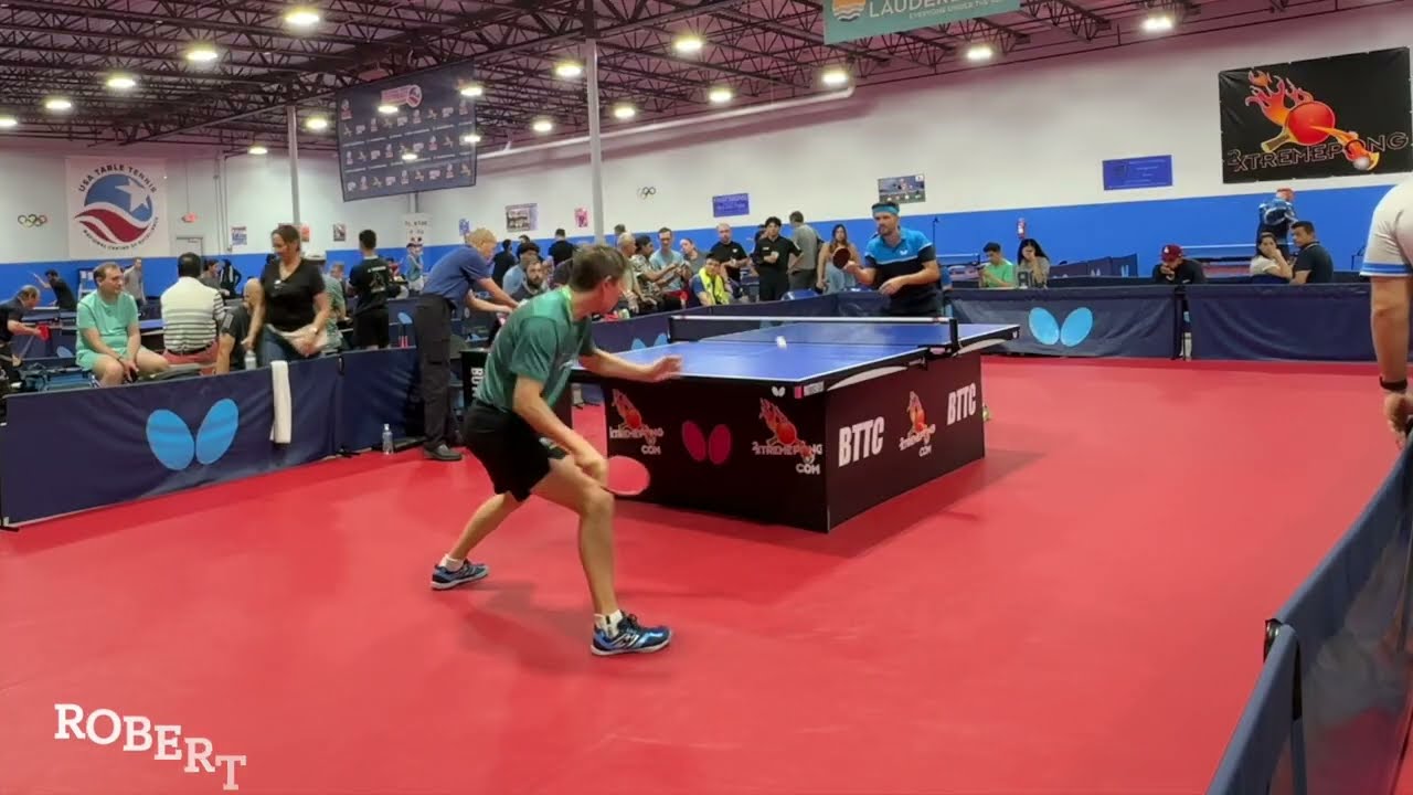 ROBERT GARDOS VS DANIEL GORAK - BROWARD TTC FLORIDA OPEN 2025 - SEMIFINALS (BEST OF 7) - USATT 2700!