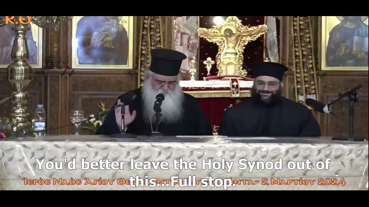 Metropolitan of Morfou Neophytos : 
