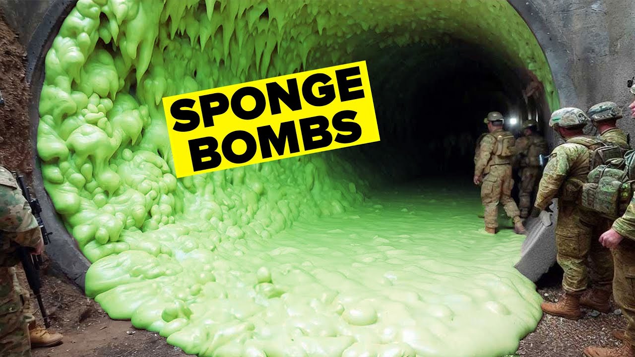 How Israel Used &ldquo;SPONGE BOMBS&rdquo; in Hamas' Tunnels