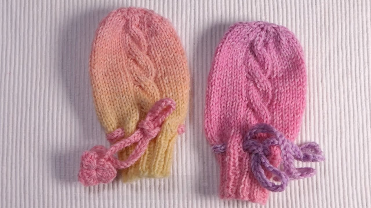 Baby/Kinder-Fäustlinge in allen Größen stricken