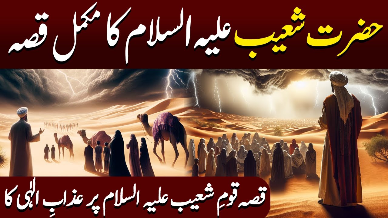 Hazrat Shoaib Alaihissalam Ka Mukammal Waqia By Qadir Kalhoro | Rah E Hayat Official