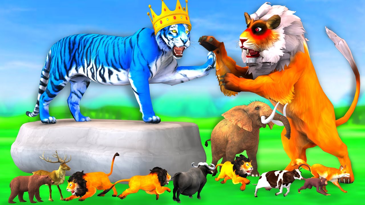 विशाल रंगीन बाघिन के खून का बदला और शेर सेना का कहर Rangeen Baghin aur Sher Ki kahani Tiger Story
