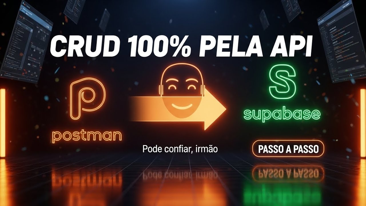 A VERDADE: Você NÃO precisa de backend! Supabase + Postman = API Completa (CRUD Sem Next.js!)